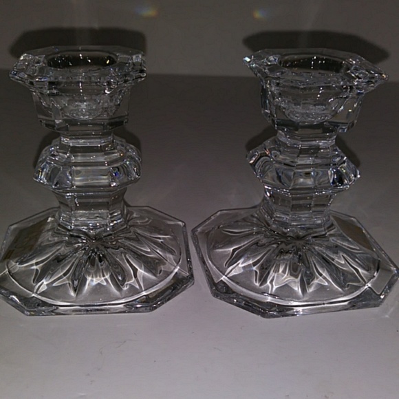 Mikasa | Accents | Mikasa Crystal Candle Sticks | Poshmark
